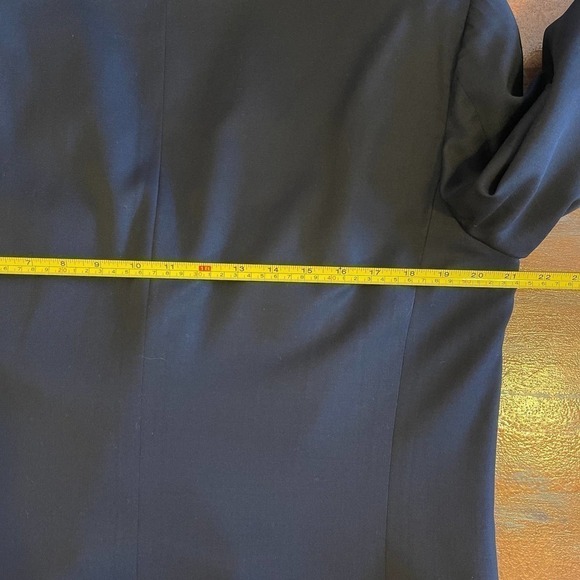 Vintage Ted Lapidus Men's Wool Sport Coat Double Breast - Picture 10 of 11